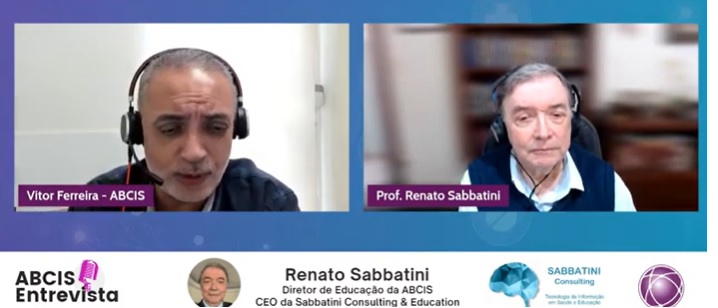 Imagem destaque da publicação - ABCIS-Entrevista Renato Sabbatini
