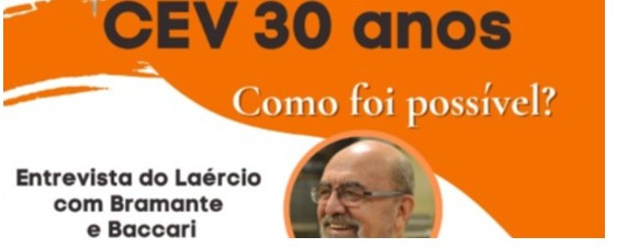 Imagem destaque da publicação - DesconferenCEV-30 anos