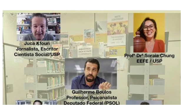 Imagem destaque da publicação - Mesa Redonda: Futebol e Política. Inauguração da Biblioteca Juca Kfouri