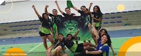 Imagem destaque da publicação - Da aula de português para o futsal: trabalho sobre gênero dá origem a primeiro time feminino de escola